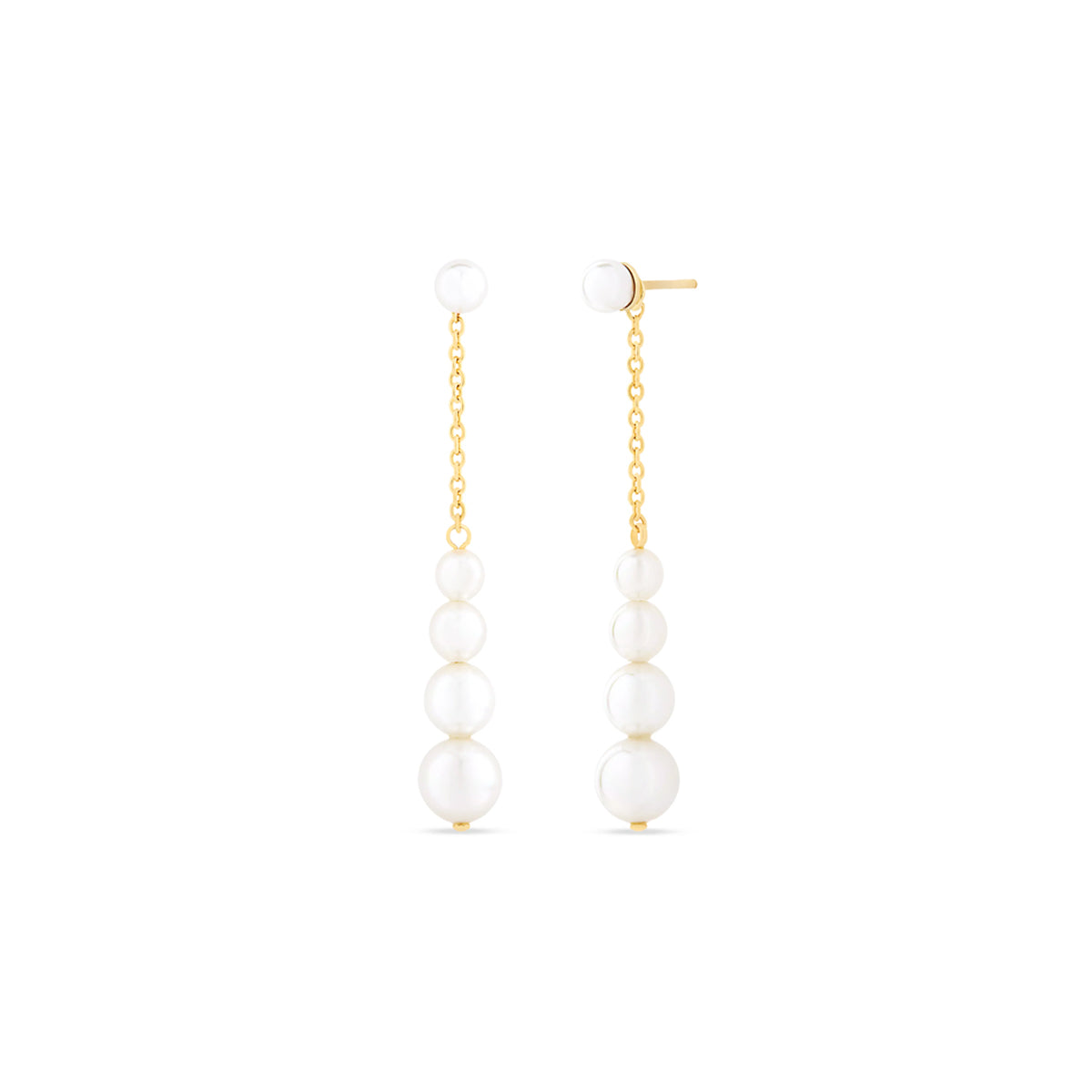 Majorica Pair Of Earrings Majorica, 925 Silver