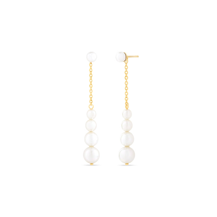 Majorica Pair Of Earrings Majorica, 925 Silver