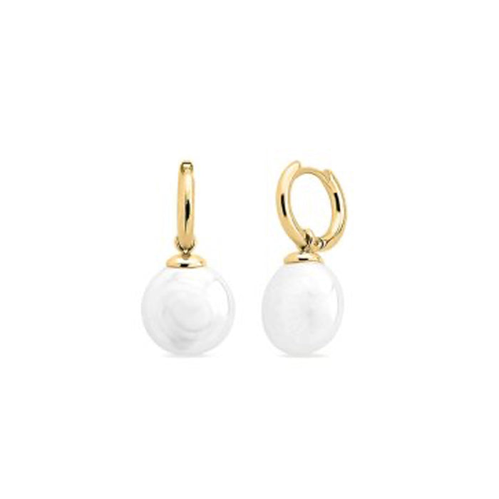 Majorica Pair Of Earrings Majorica, 925 Silver