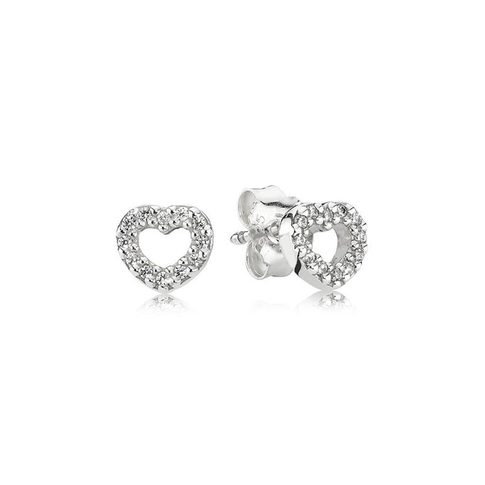 Pandora Pair Of Earrings Pandora, 925 Silver