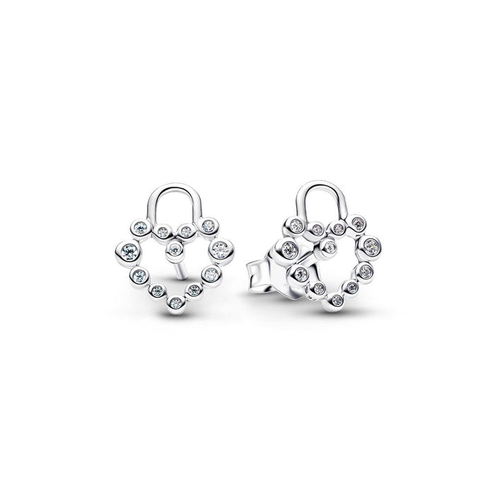 Pandora Pair Of Earrings Pandora, 925 Silver