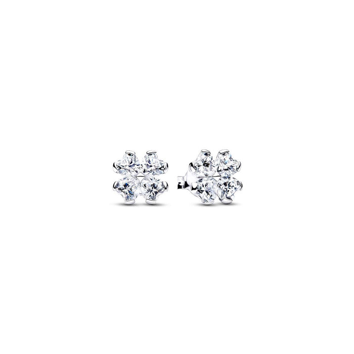Pandora Pair Of Earrings Pandora, 925 Silver