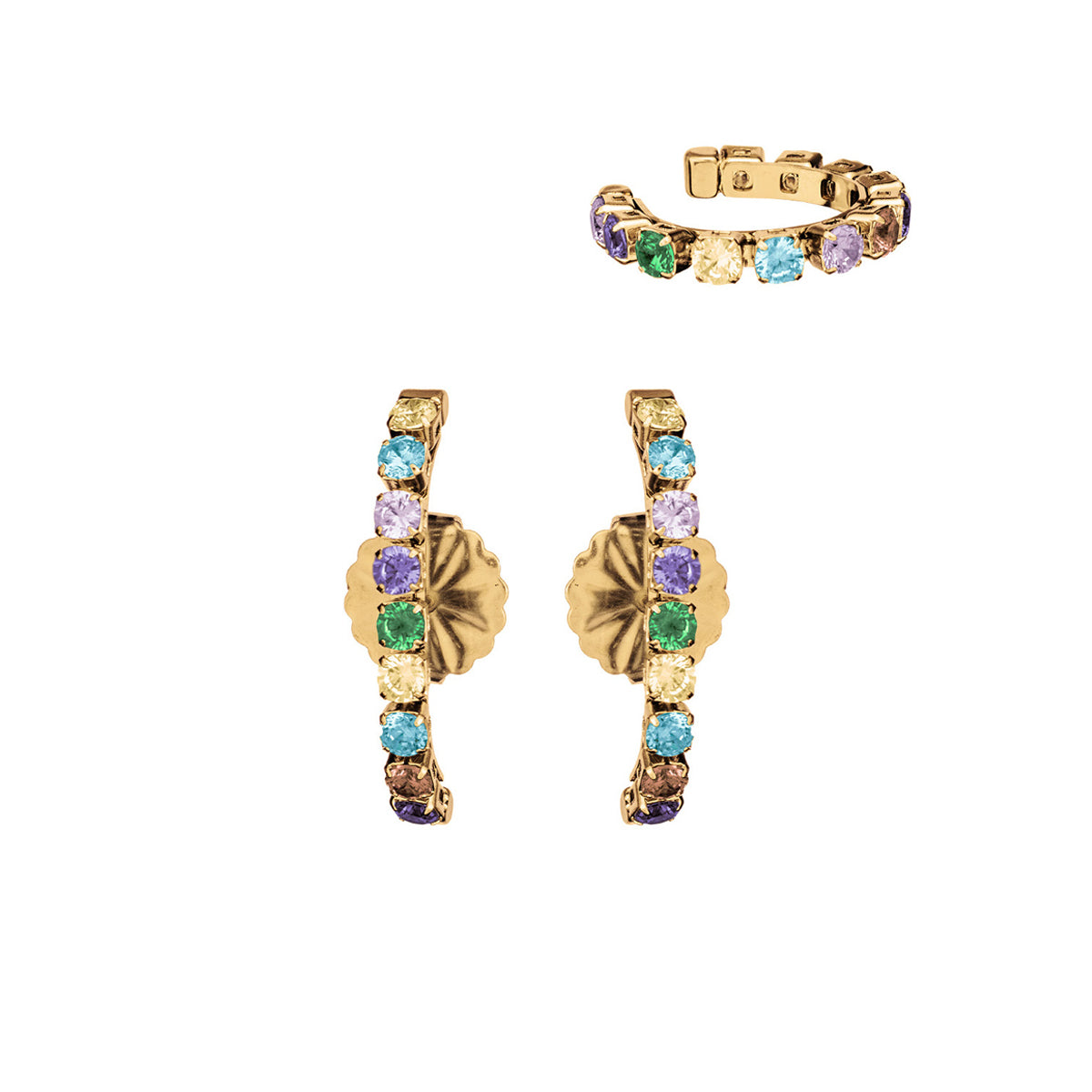 Anjewels Outlet Pair Of Earrings Anjewels Outlet, Steel