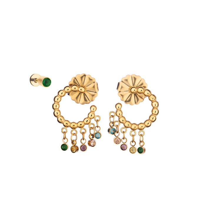 Anjewels Outlet Pair Of Earrings Anjewels Outlet, Steel