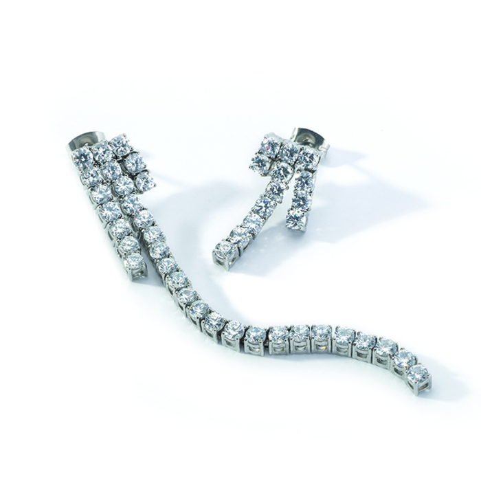 Anjewels Outlet Pair Of Earrings Anjewels Outlet, Steel