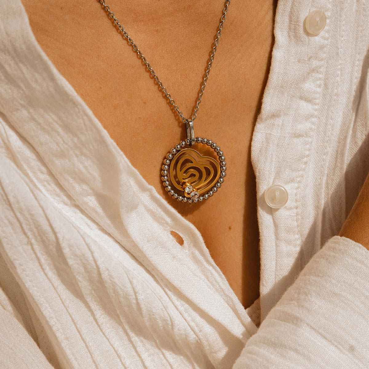 Anjewels Outlet Necklace Anjewels Outlet, Steel