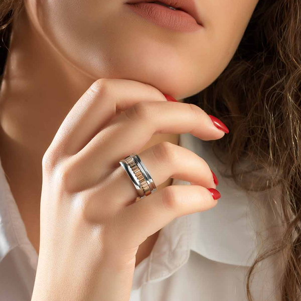 Anjewels Outlet Ring Anjewels Outlet, Steel