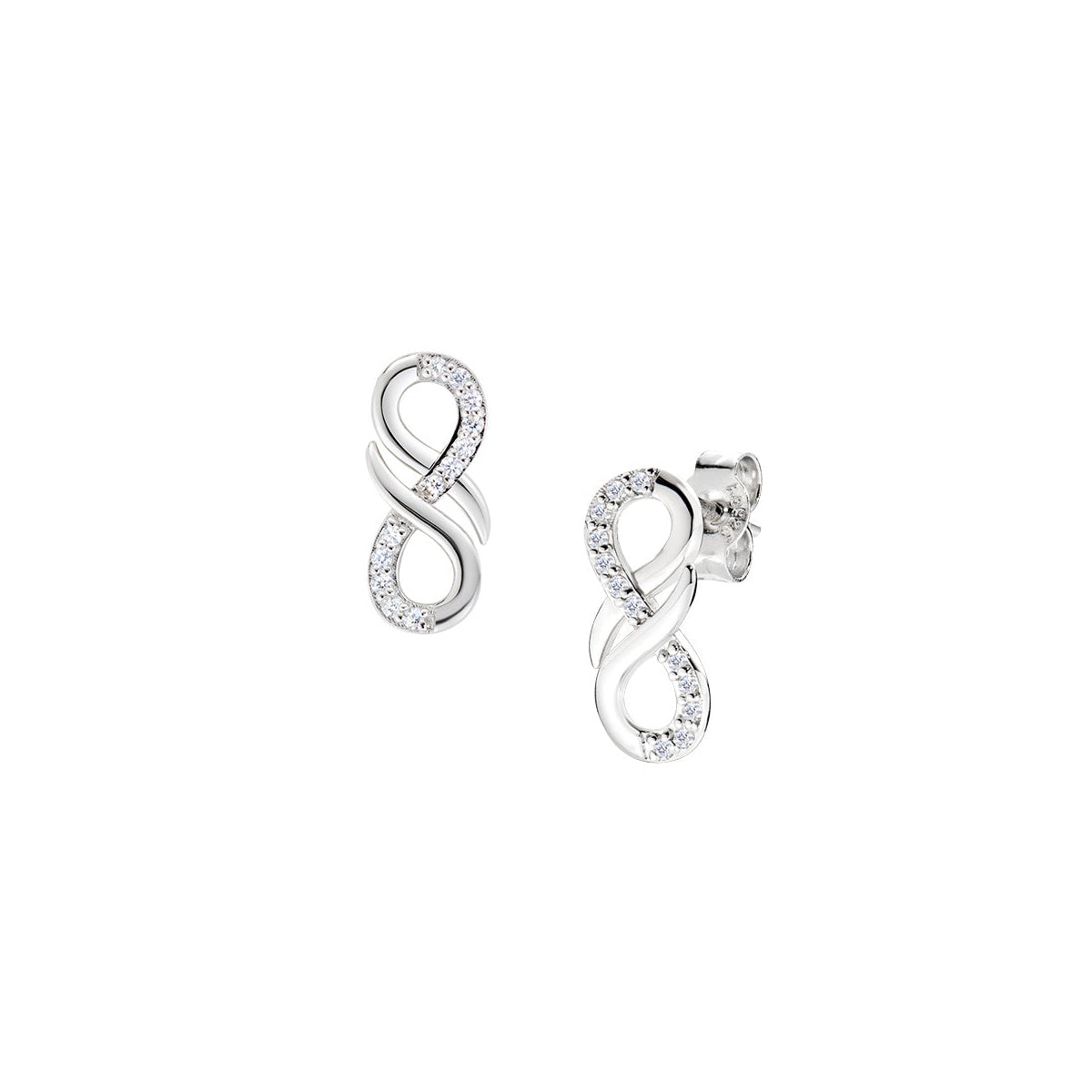 Amen Pair Of Earrings Amen, 925 Silver
