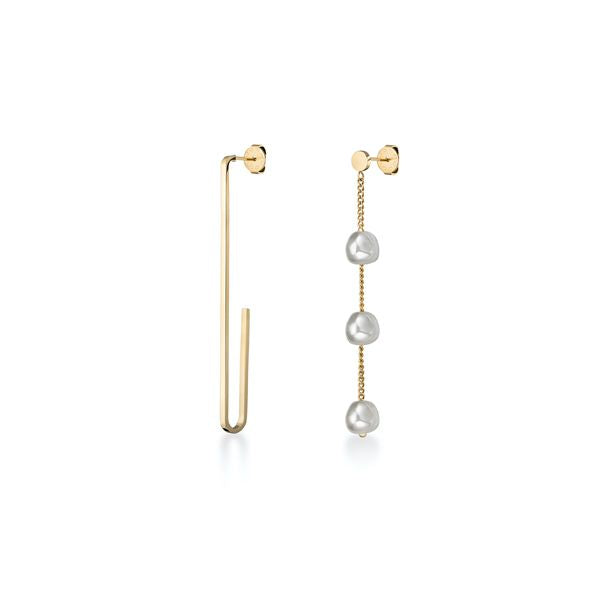 Rosefield Pair Of Earrings Rosefield, Steel