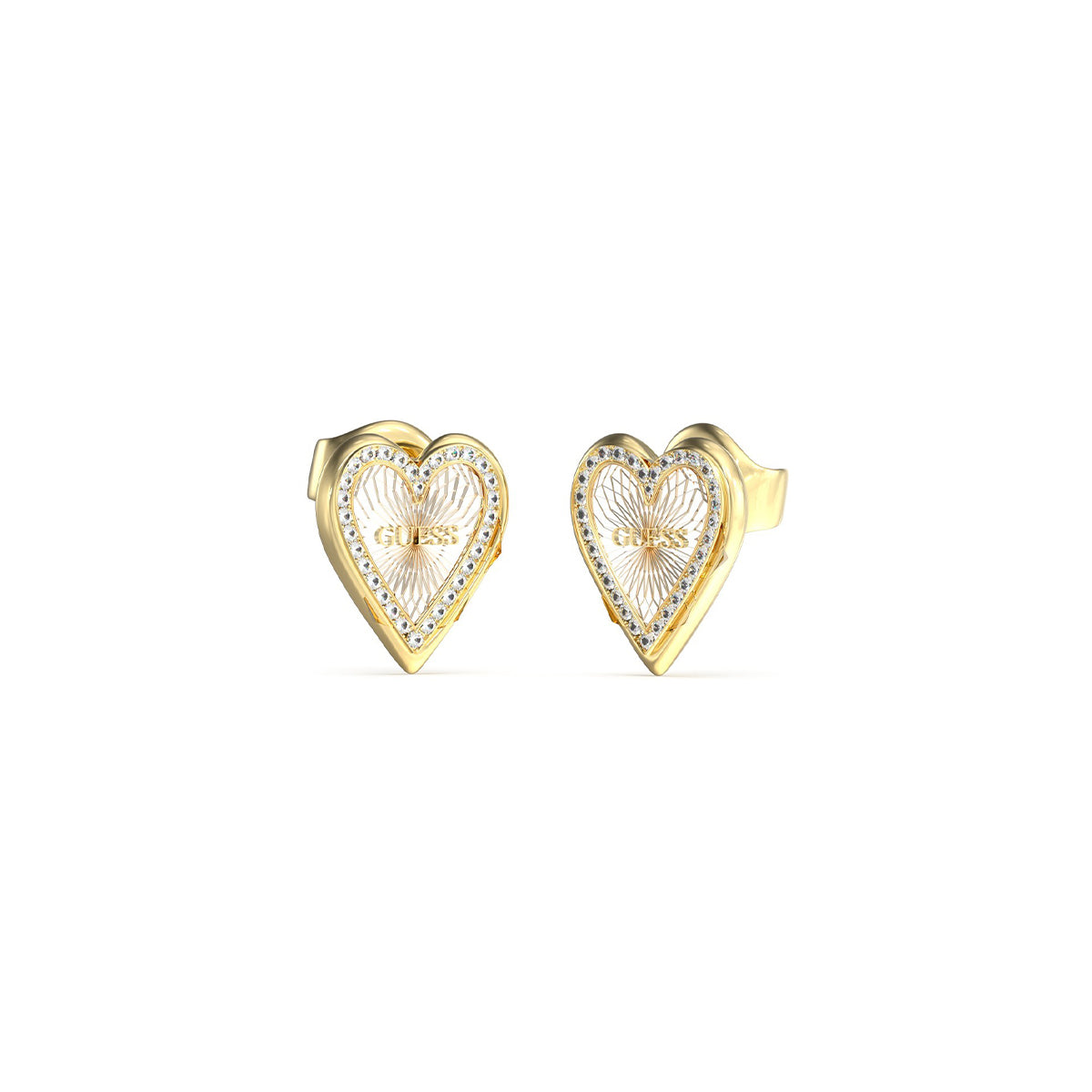Guess Pair Of Earrings Guess, Steel