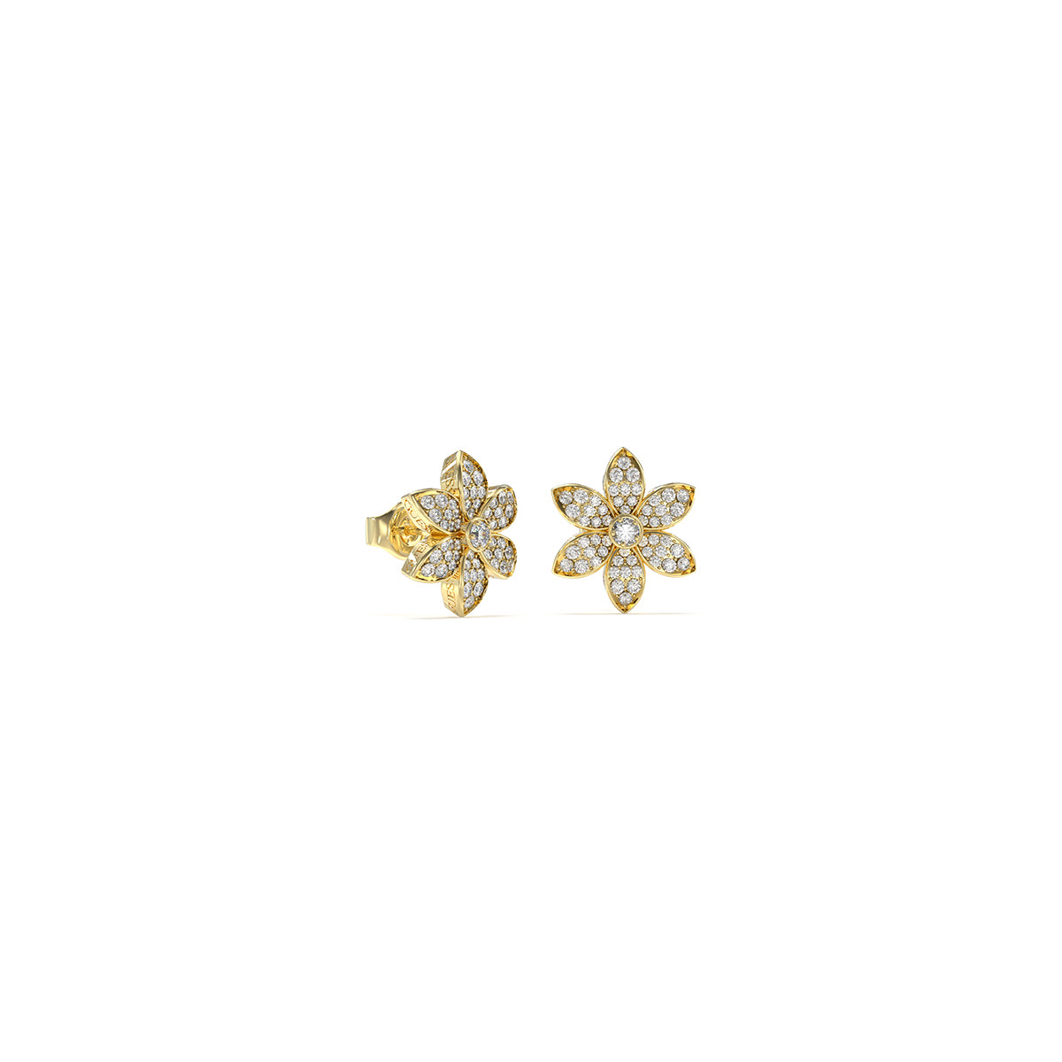 Guess Pair Of Earrings Guess, Steel