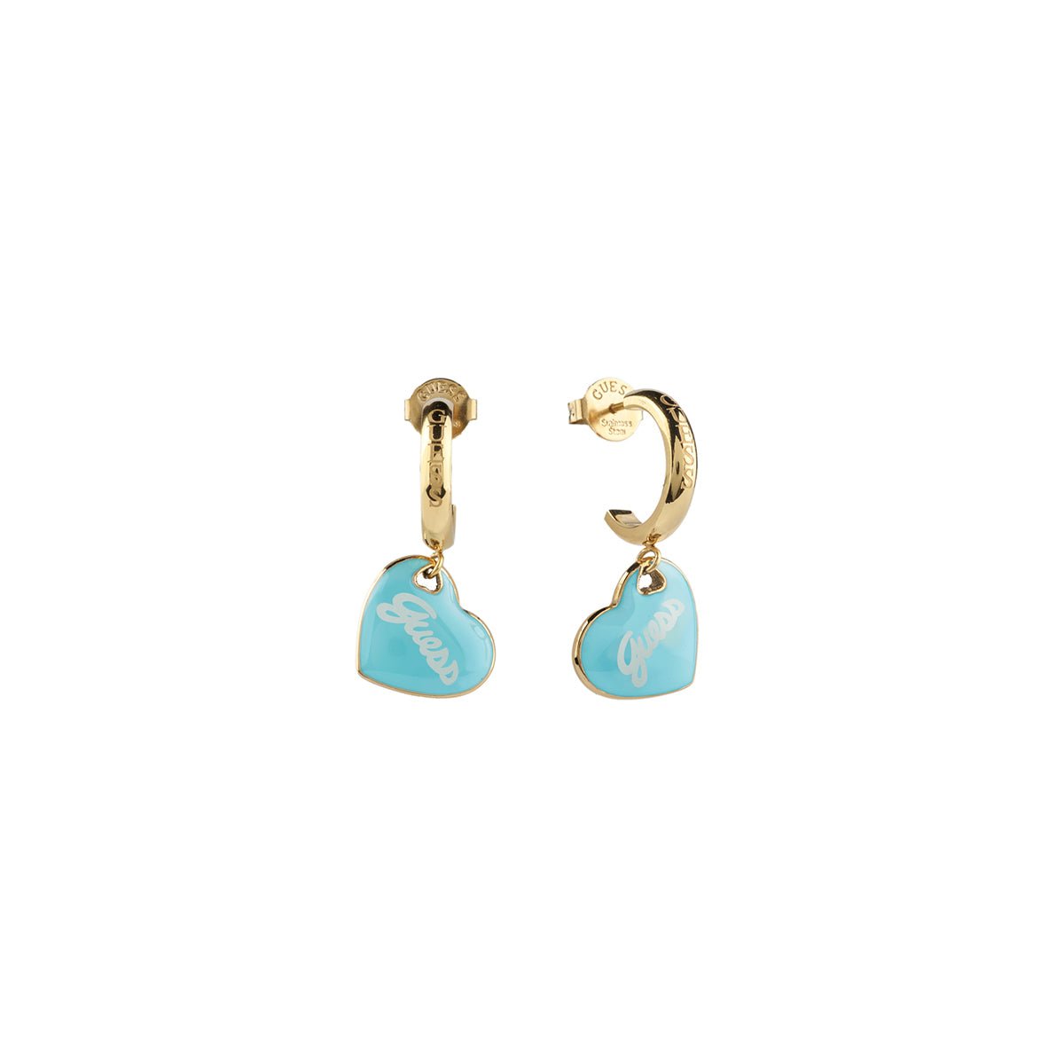Guess Pair Of Earrings Guess, Steel