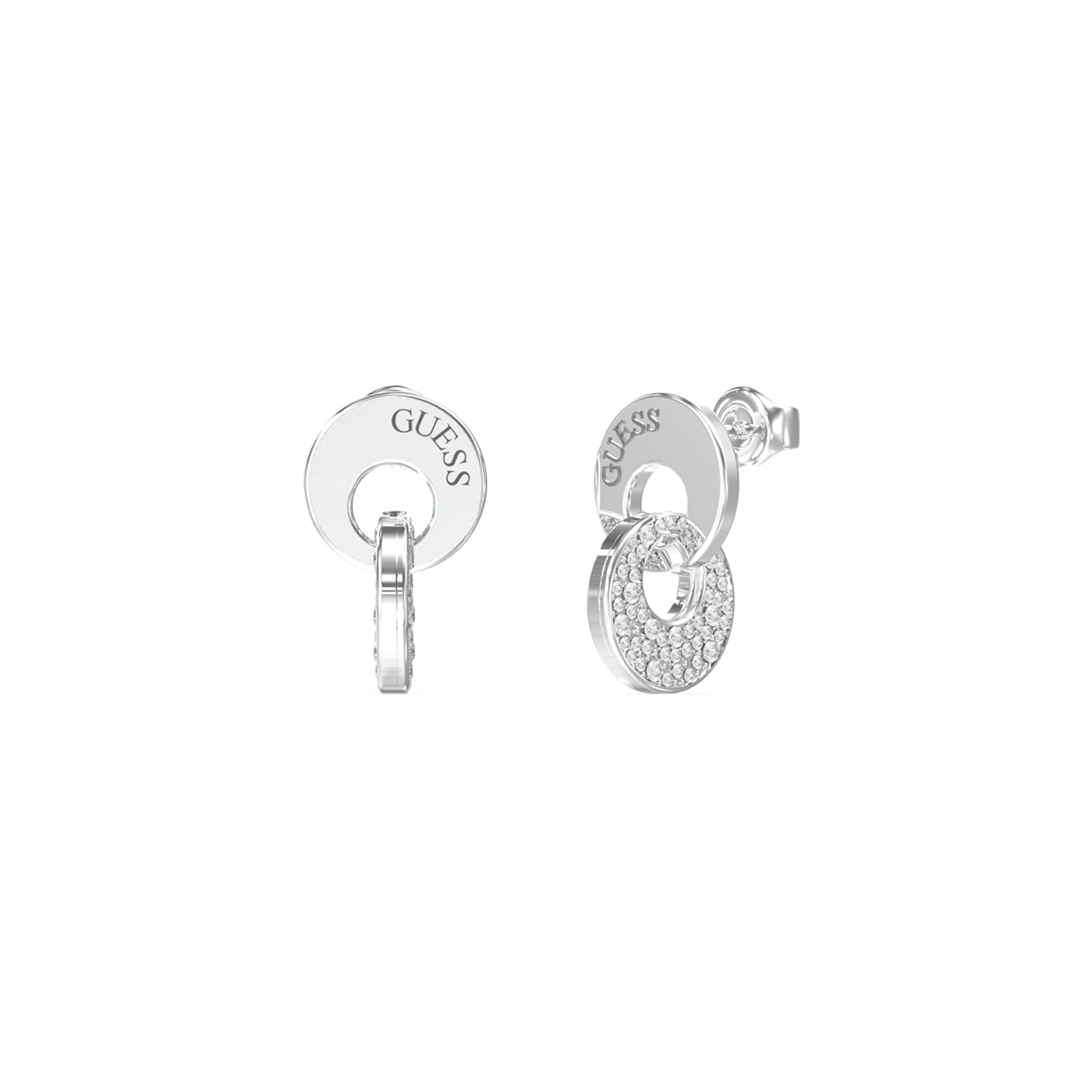 Guess Pair Of Earrings Guess, Steel
