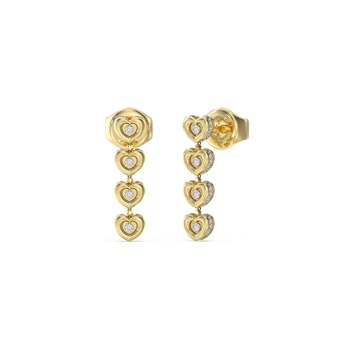 Guess Pair Of Earrings Guess, Steel