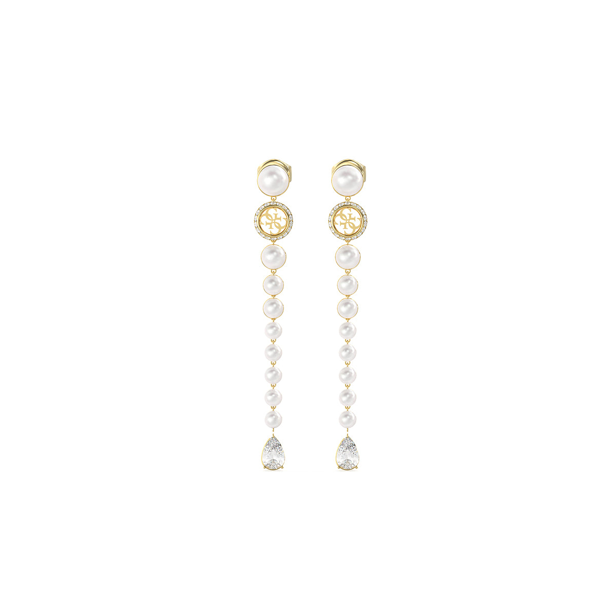 Guess Pair Of Earrings Guess, Steel
