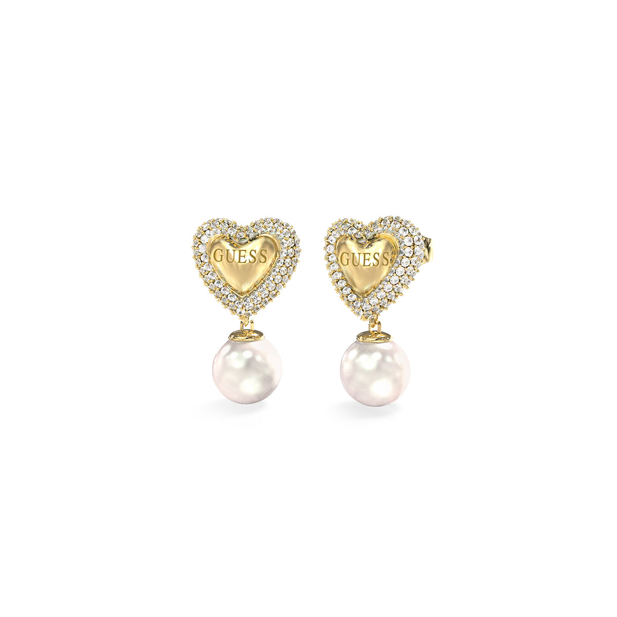 Guess Pair Of Earrings Guess, Steel