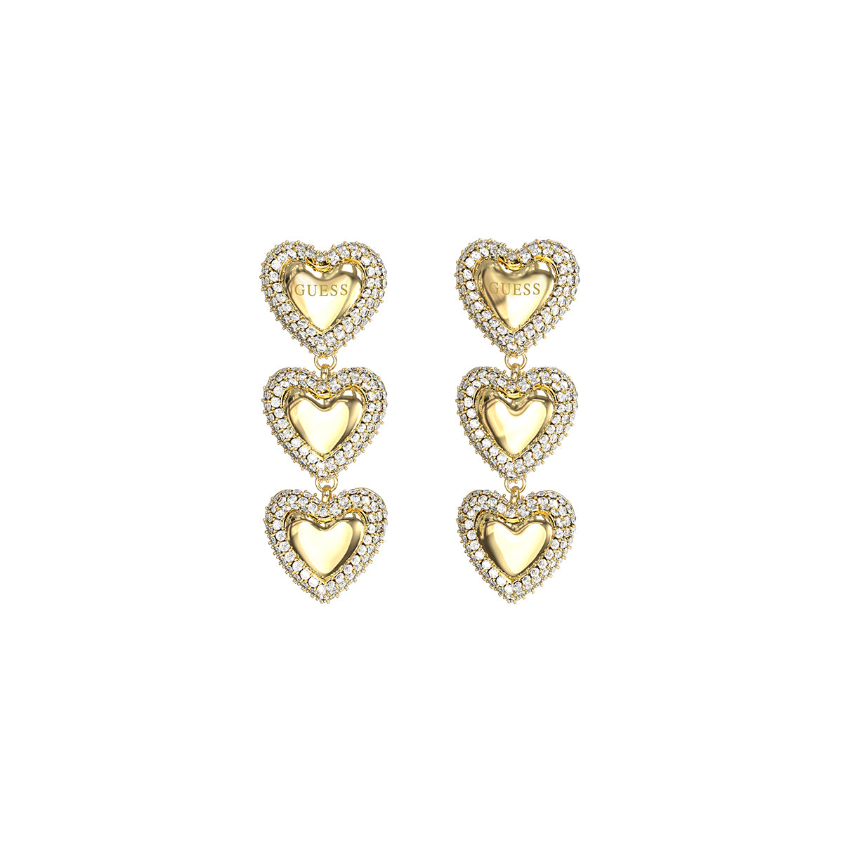 Guess Pair Of Earrings Guess, Steel