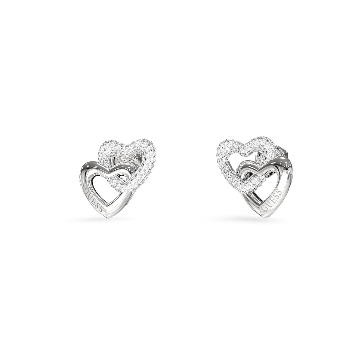 Guess Pair Of Earrings Guess, Steel