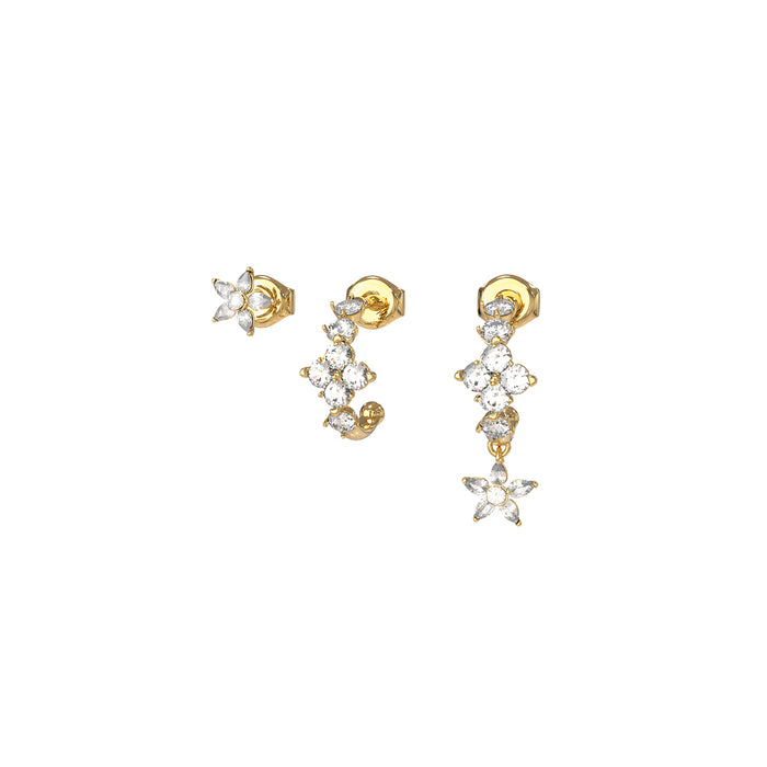 Guess Pair Of Earrings Guess, Steel