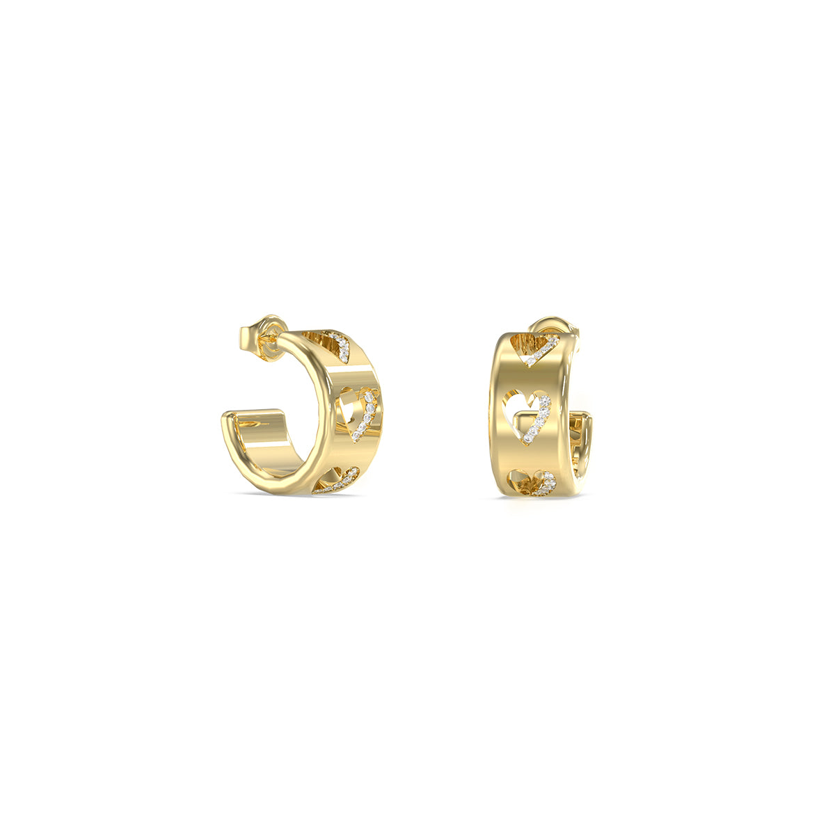 Guess Pair Of Earrings Guess, Steel