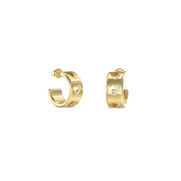 Guess Pair Of Earrings Guess, Steel