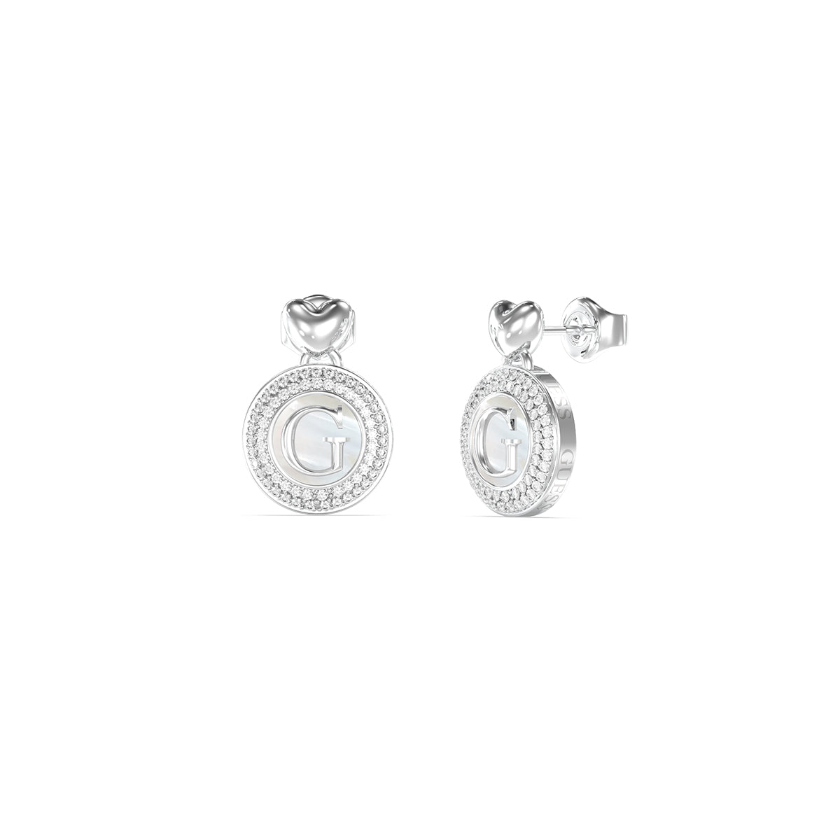 Guess Pair Of Earrings Guess, Steel