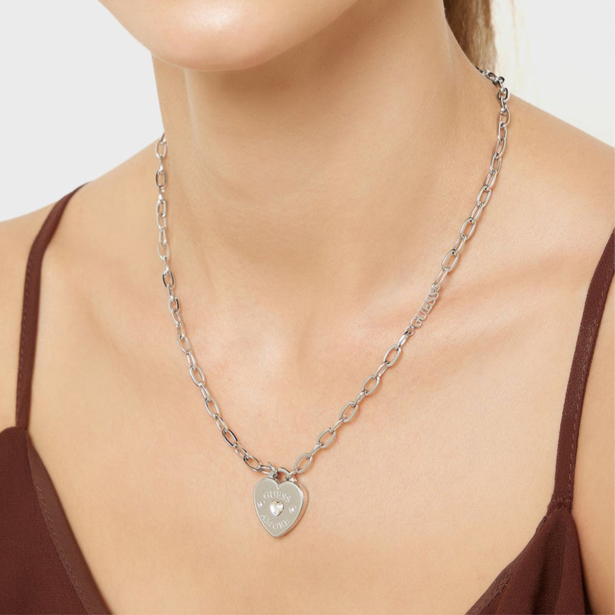Guess Necklace Guess, Steel