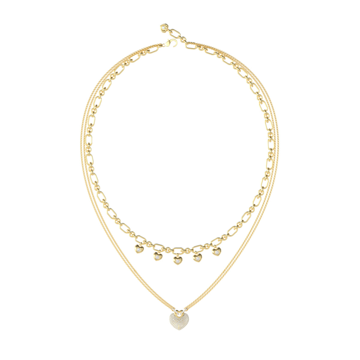 Guess Necklace Guess, Steel