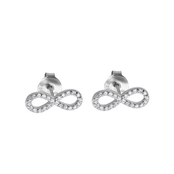 Lotus Silver Pair Of Earrings Lotus Silver, 925 Silver
