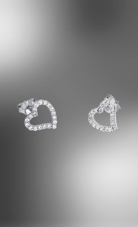 Lotus Silver Pair Of Earrings Lotus Silver, 925 Silver