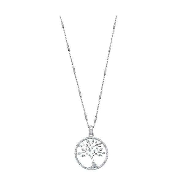 Lotus Silver Necklace Lotus Silver, Silver 925