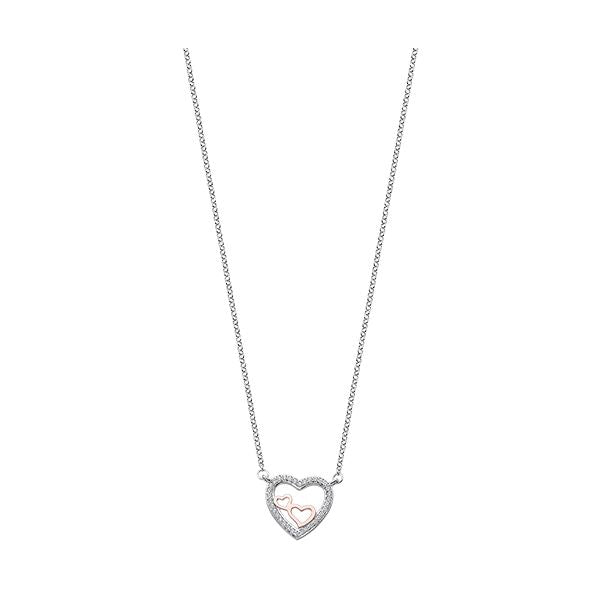 Lotus Silver Necklace Lotus Silver, Silver 925
