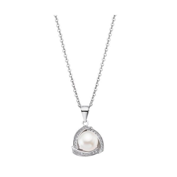 Lotus Silver Necklace Lotus Silver, Silver 925