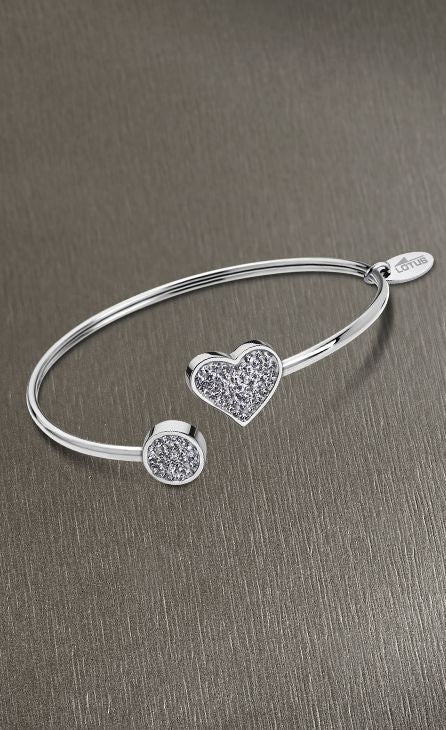 Lotus Bracelet, Steel