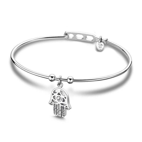 Lotus Bracelet, Steel