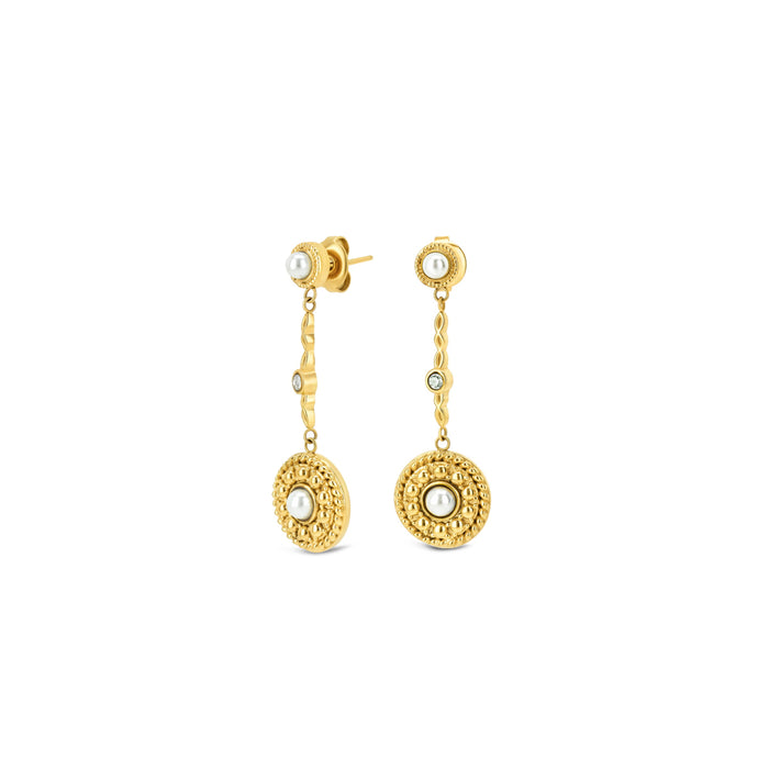 One Pair Of Earrings One, Steel