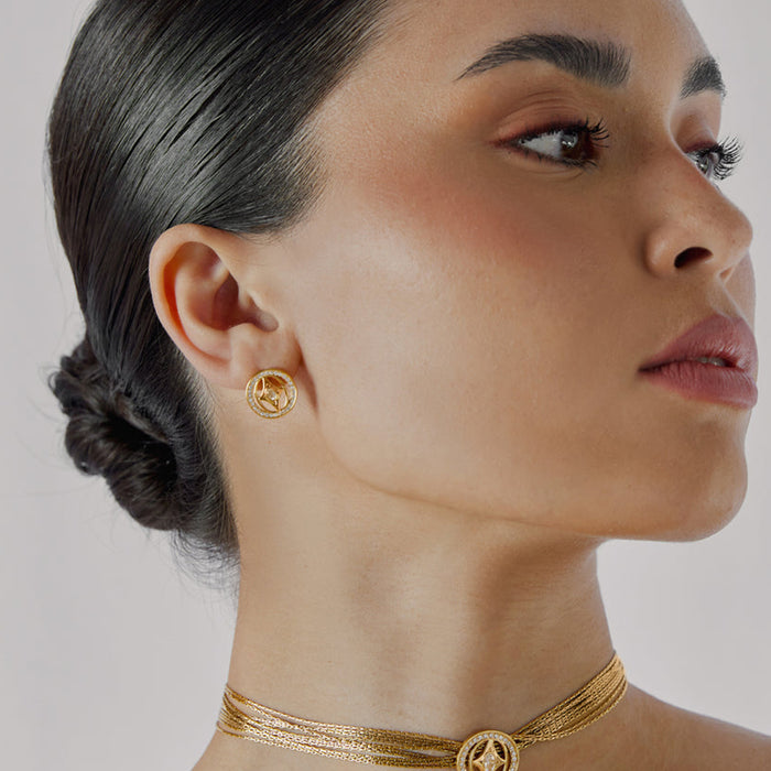 One Pair Of Earrings One, Steel