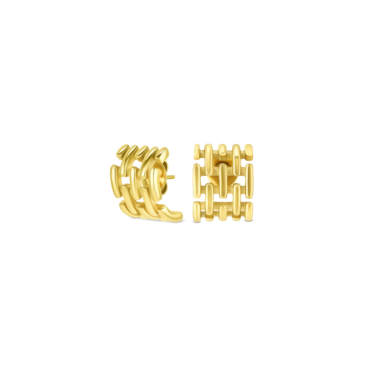 One Pair Of Earrings One, Steel