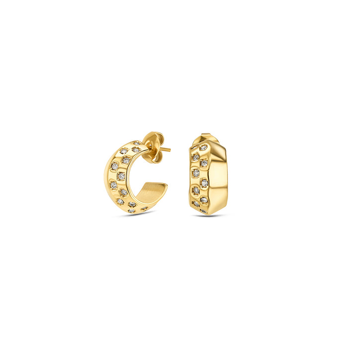 One Pair Of Earrings One, Steel
