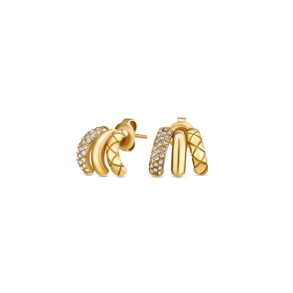 One Pair Of Earrings One, Steel