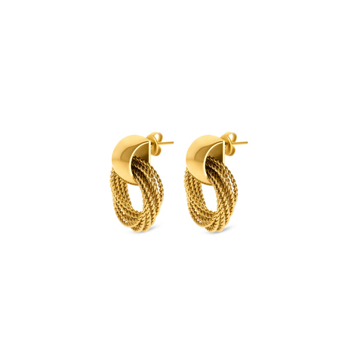 One Pair Of Earrings One, Steel