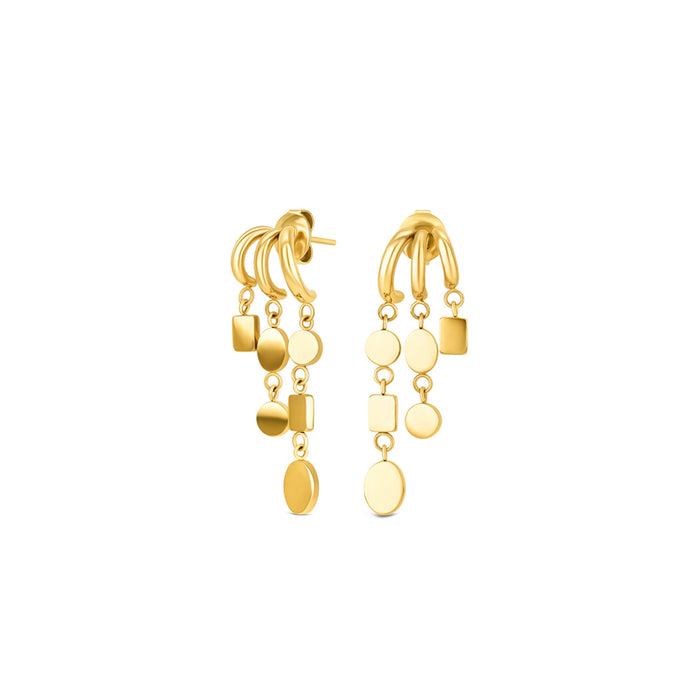 One Pair Of Earrings One, Steel