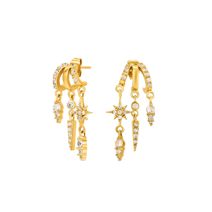 One Pair Of Earrings One, Steel