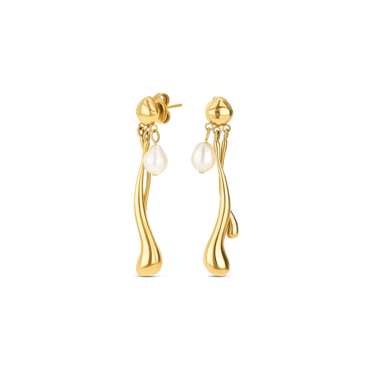 One Pair Of Earrings One, Steel
