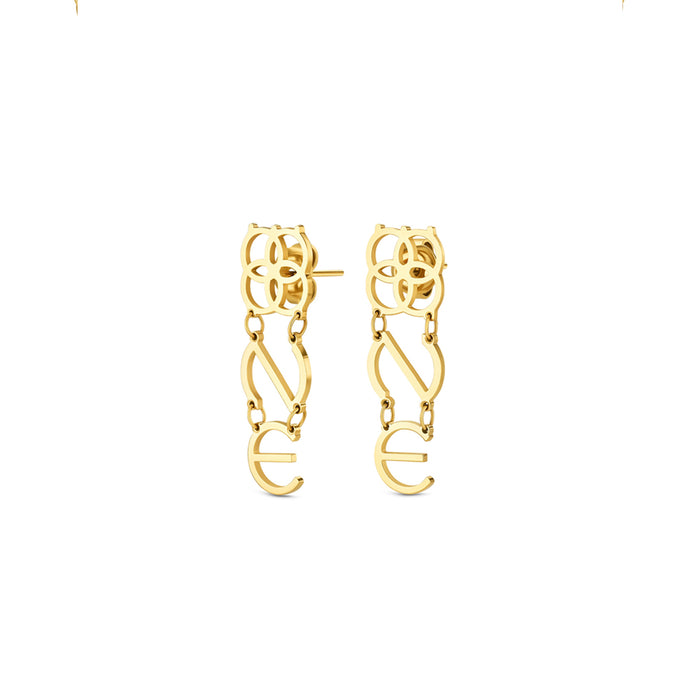 One Pair Of Earrings One, Steel
