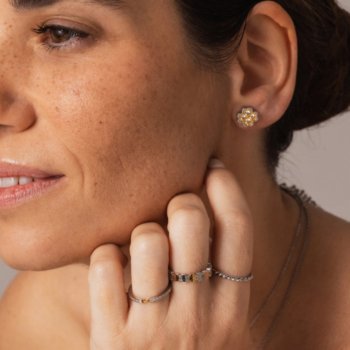 One Pair Of Earrings One, Steel