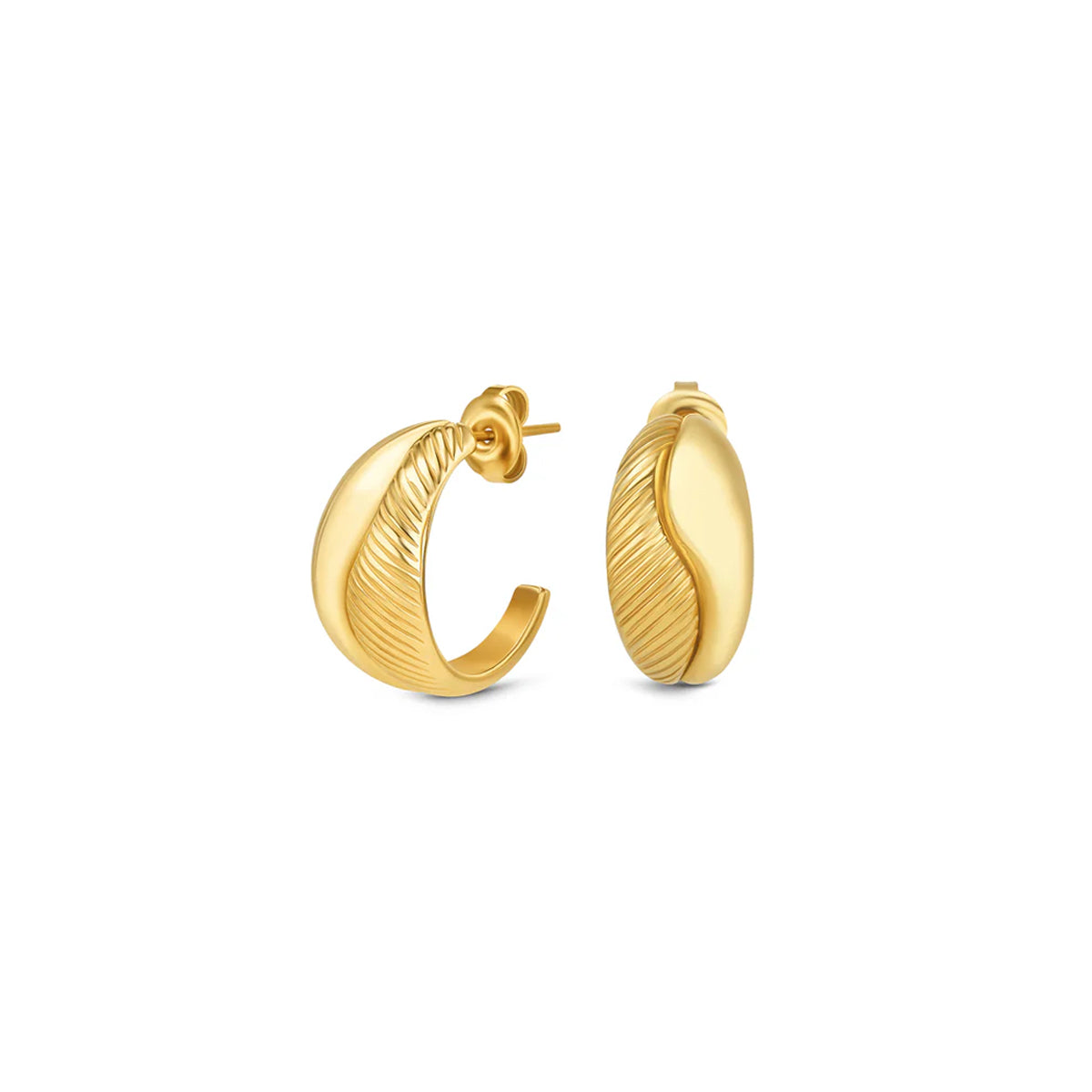 One Pair Of Earrings One, Steel