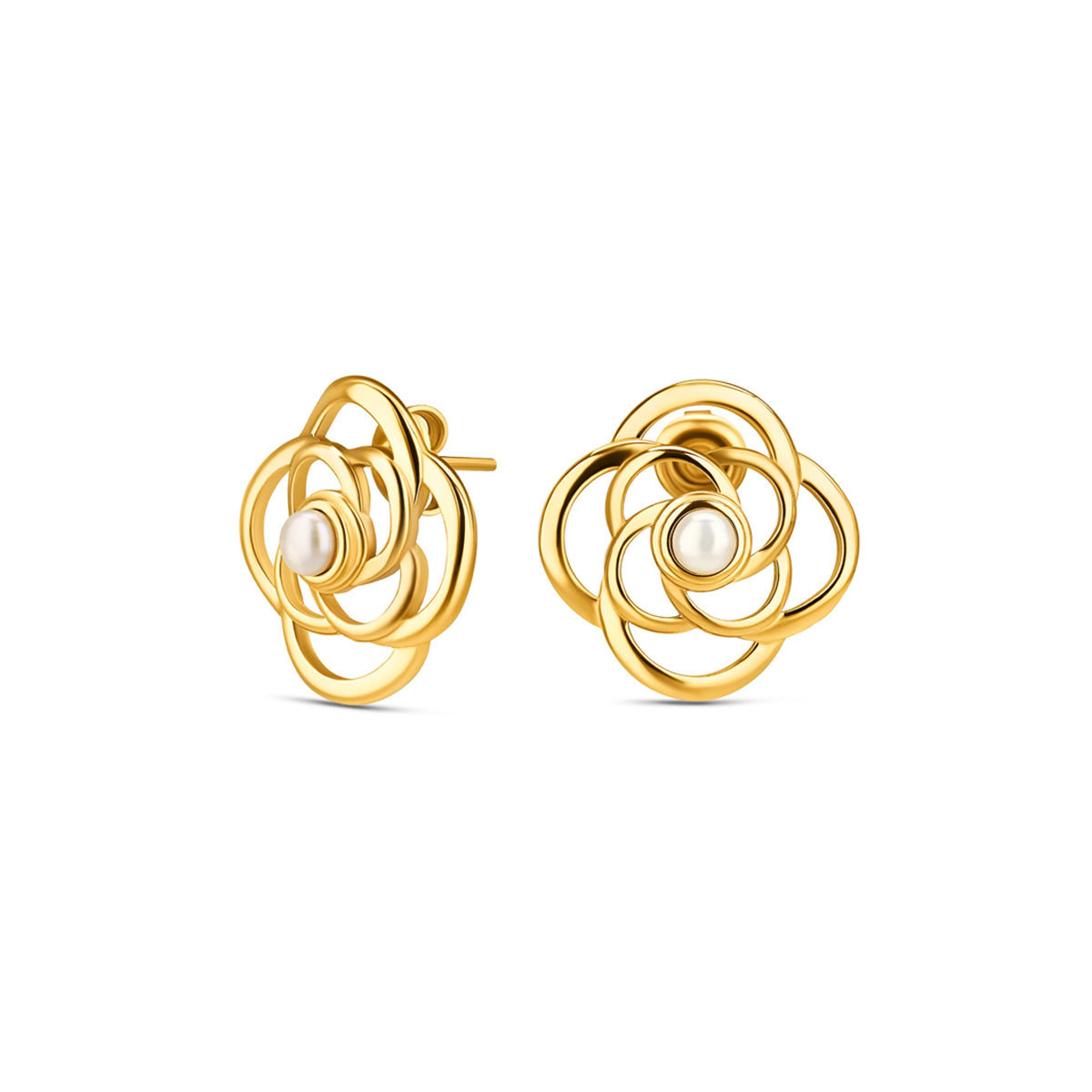 One Pair Of Earrings One, Steel