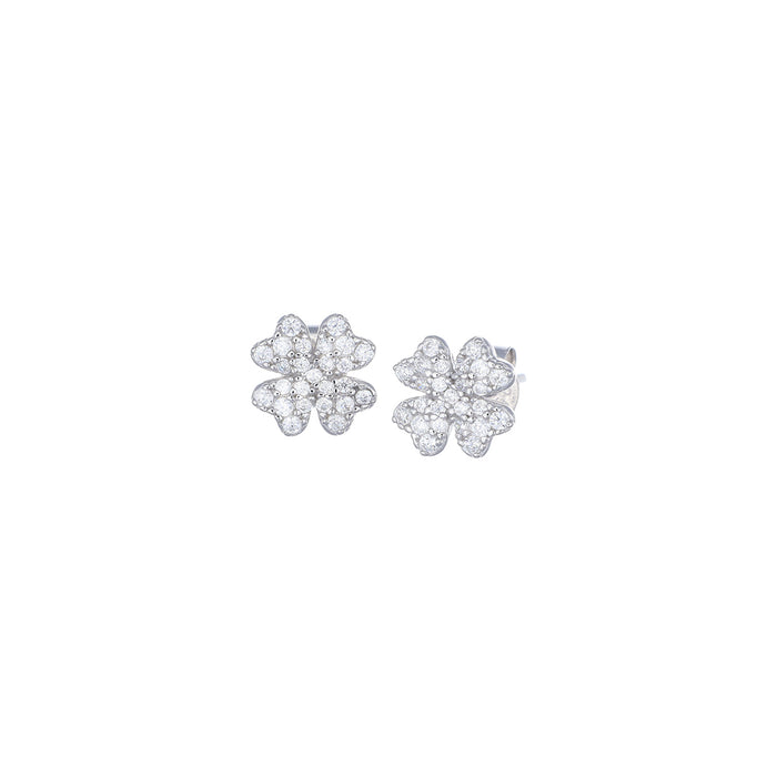 Amen Pair Of Earrings Amen, 925 Silver