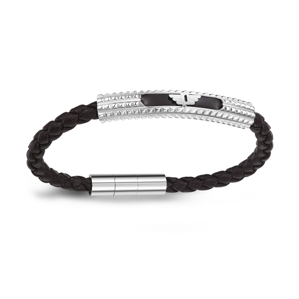 Police Outlet Bracelet, Steel